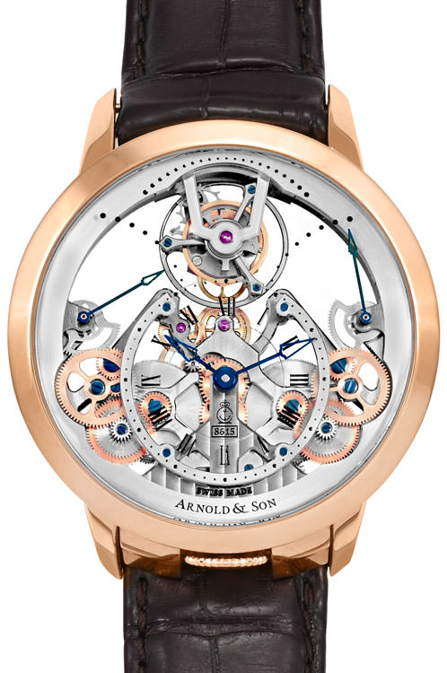 Buy Pre Owned Arnold Son Time Pyramid 1TPBR.T01A.C125A