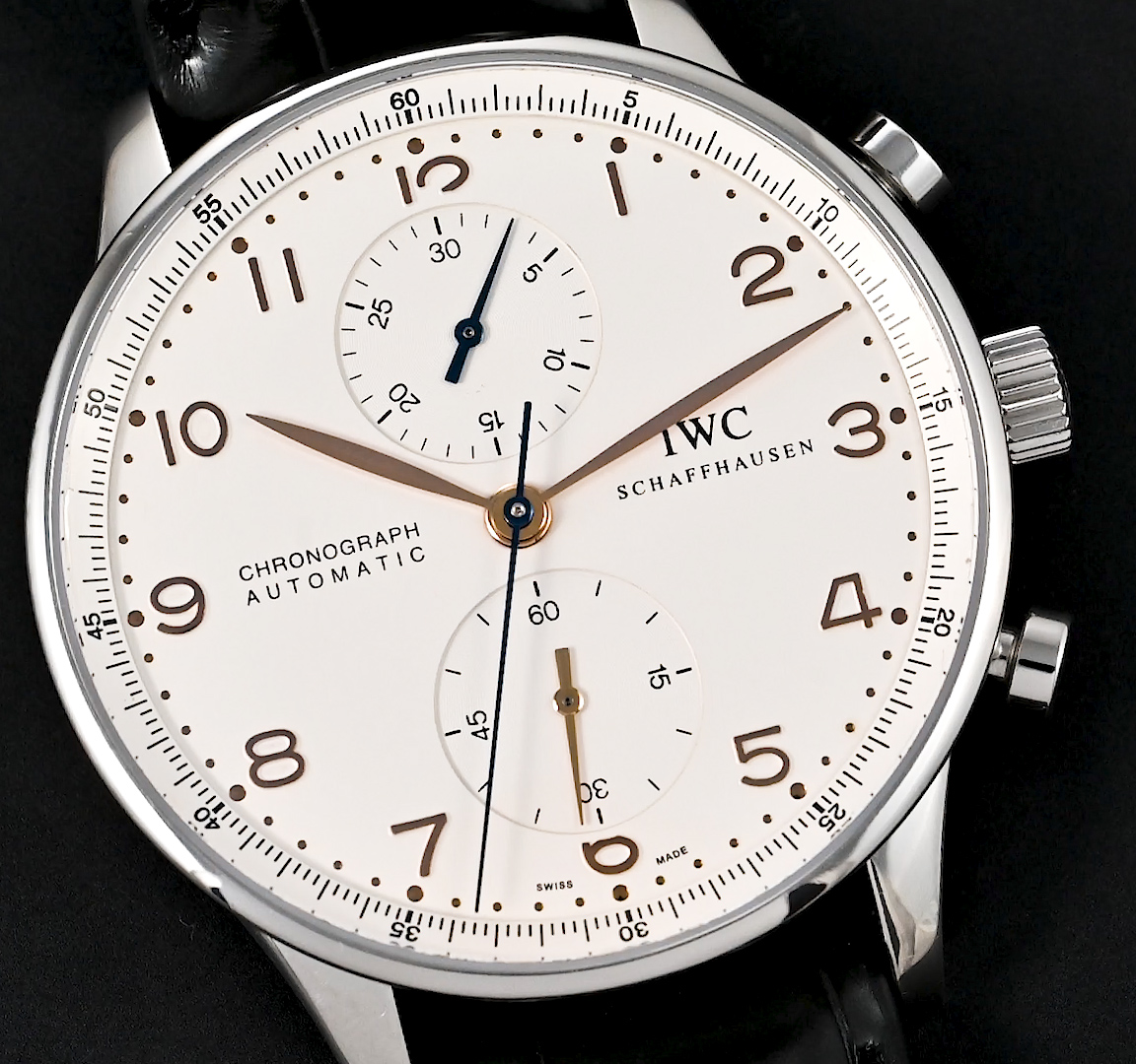 Iwc portugieser chronograph hot sale pre owned