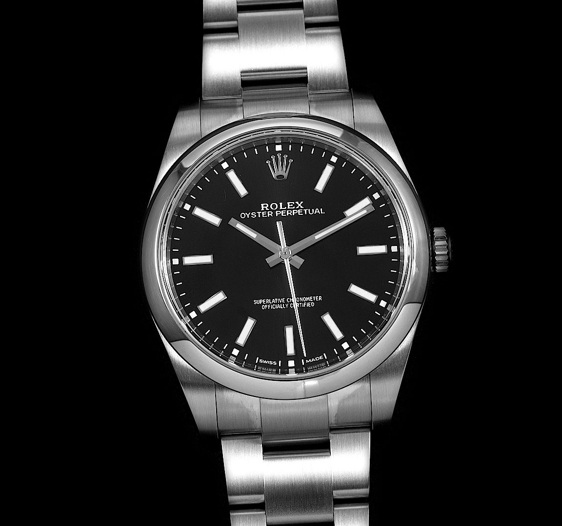 Rolex 114300 black sale